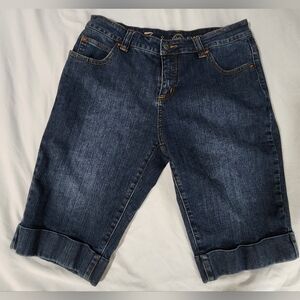 Denim Bermuda Shorts